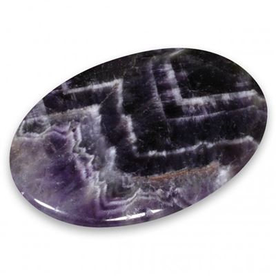 Amethyst Chevron Palmstone